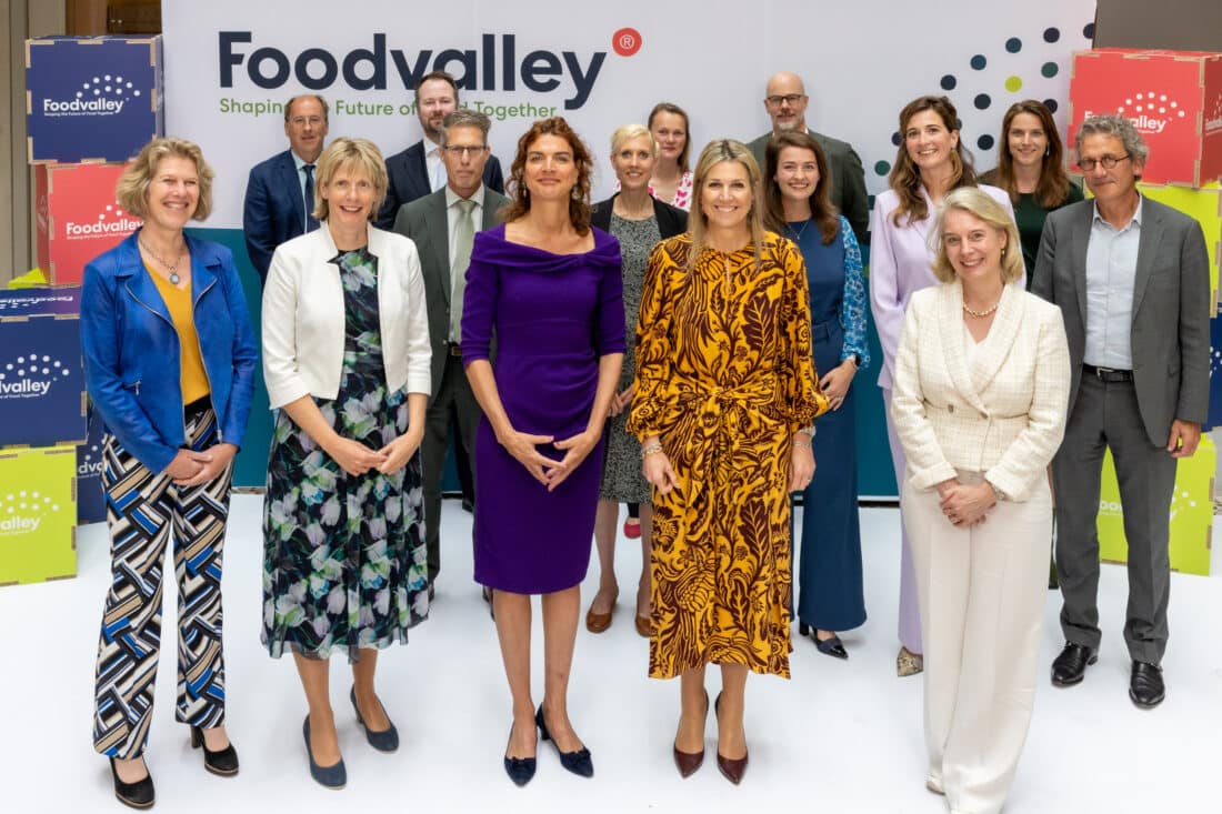 Koningin Máxima bezoekt Foodvalley en partners in het kader van circulaire landbouw