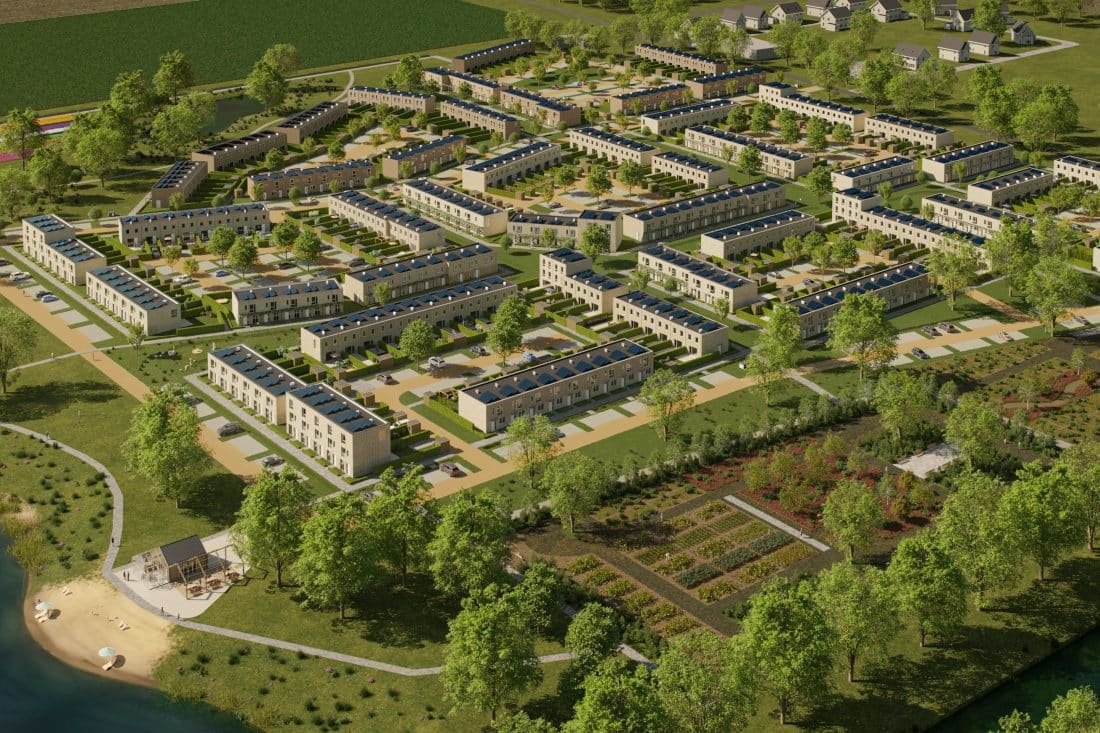 Duurzame woningen de Kreekvelden